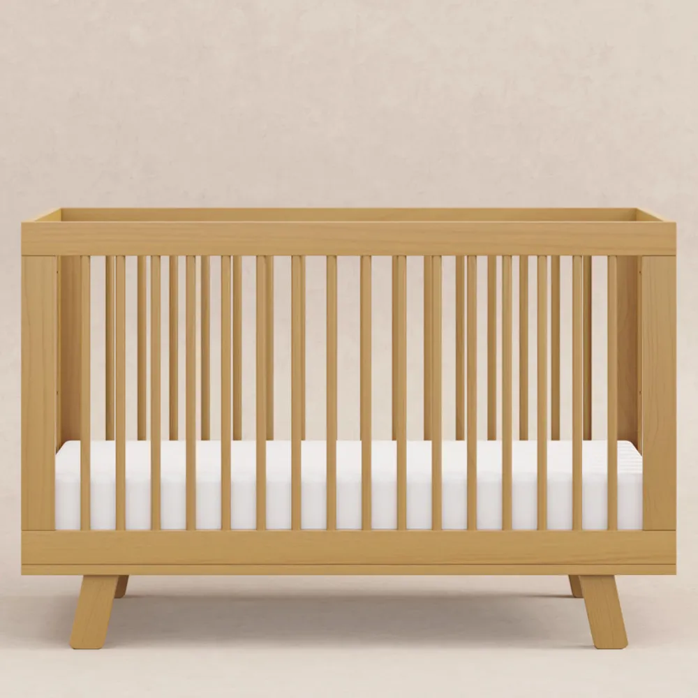 Hudson 3-in-1 Convertible Crib + Toddler Rail