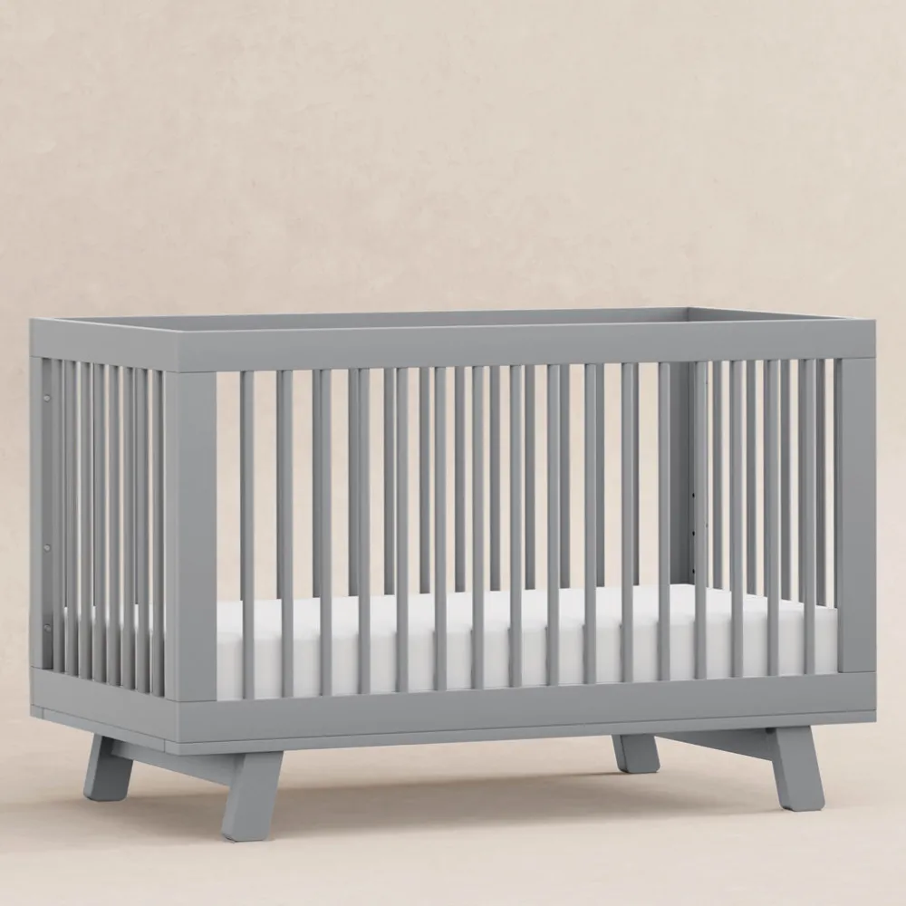Hudson 3-in-1 Convertible Crib + Toddler Rail