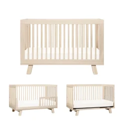 Hudson 3-in-1 Convertible Crib + Toddler Rail