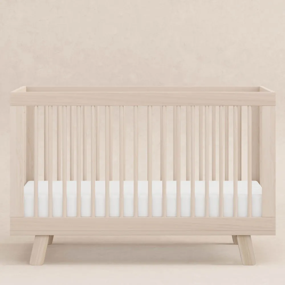 Hudson 3-in-1 Convertible Crib + Toddler Rail