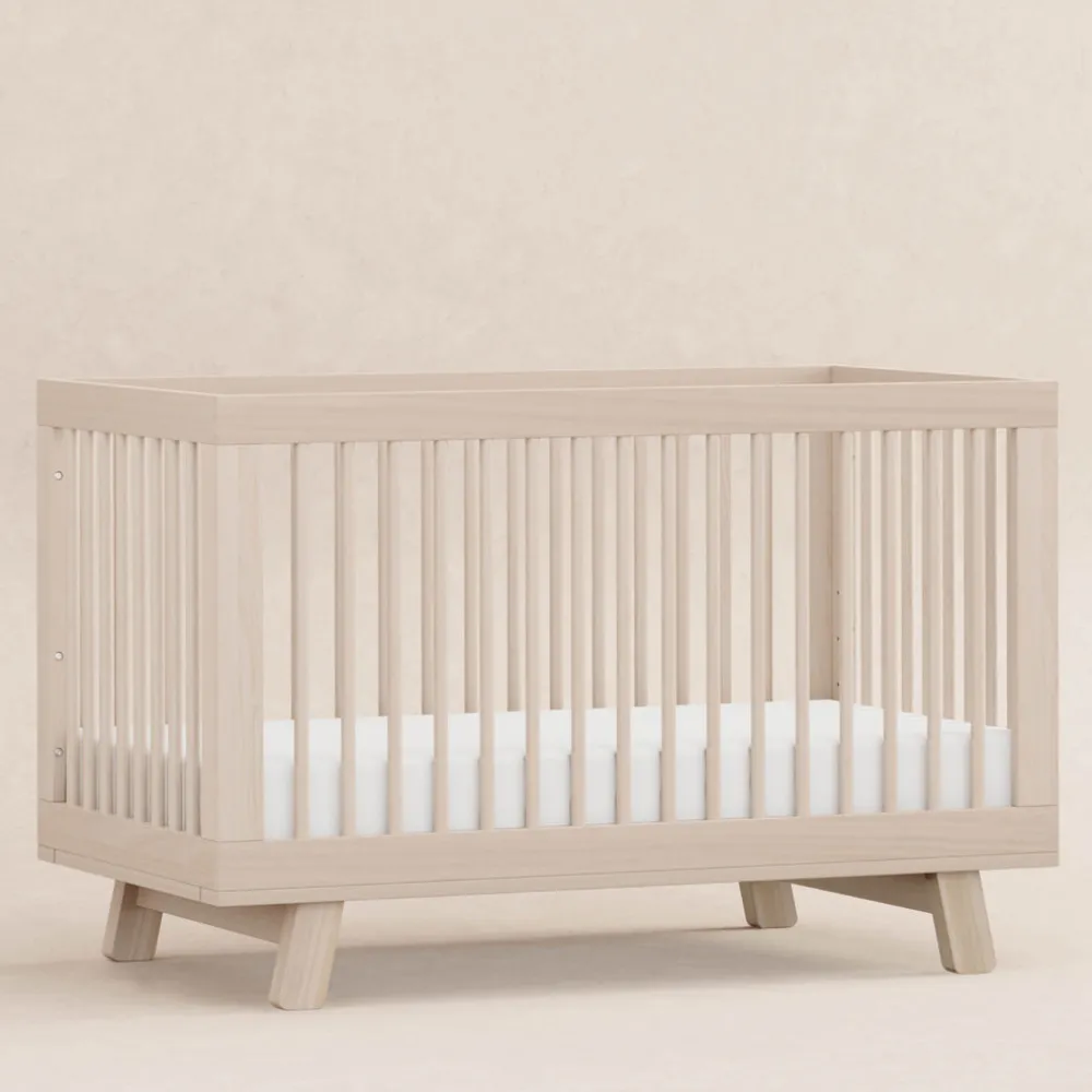 Hudson 3-in-1 Convertible Crib + Toddler Rail
