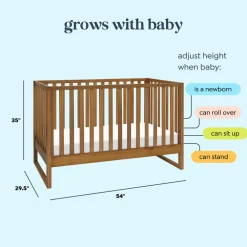 Hunter 3-in-1 Convertible Crib