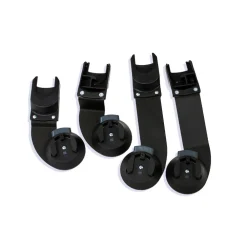 Indie Twin Car Seat Adapter for Clek, Maxi Cosi/Cybex/Nuna (Set of 2)