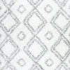 Iola Easy Shag Rug in White