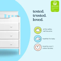 Jayden 3-Drawer Changer Dresser