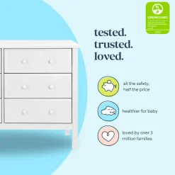 Jayden 6-Drawer Double Wide Dresser