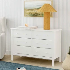 Jayden 6-Drawer Double Wide Dresser