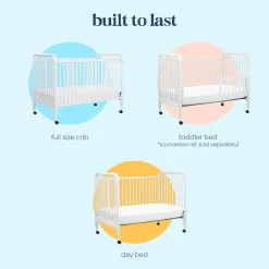 Jenny Lind 3-in-1 Convertible Crib