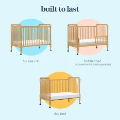 Jenny Lind 3-in-1 Convertible Crib