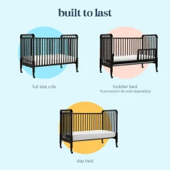 Jenny Lind 3-in-1 Convertible Crib