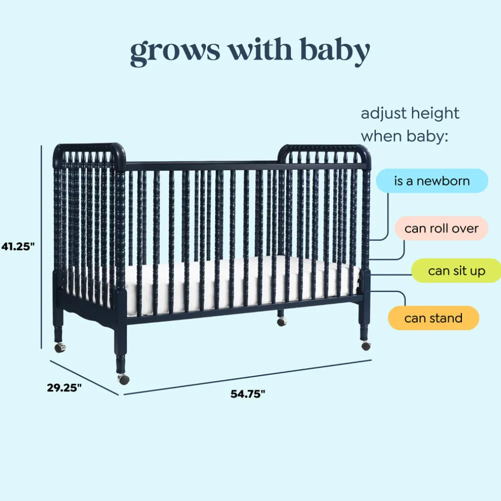 Jenny Lind 3-in-1 Convertible Crib