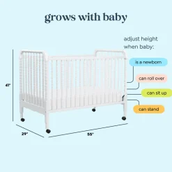 Jenny Lind 3-in-1 Convertible Crib