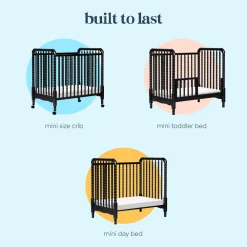 Jenny Lind 3-in-1 Convertible Mini Crib