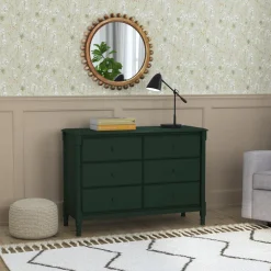 Jenny Lind Spindle 6-Drawer Dresser