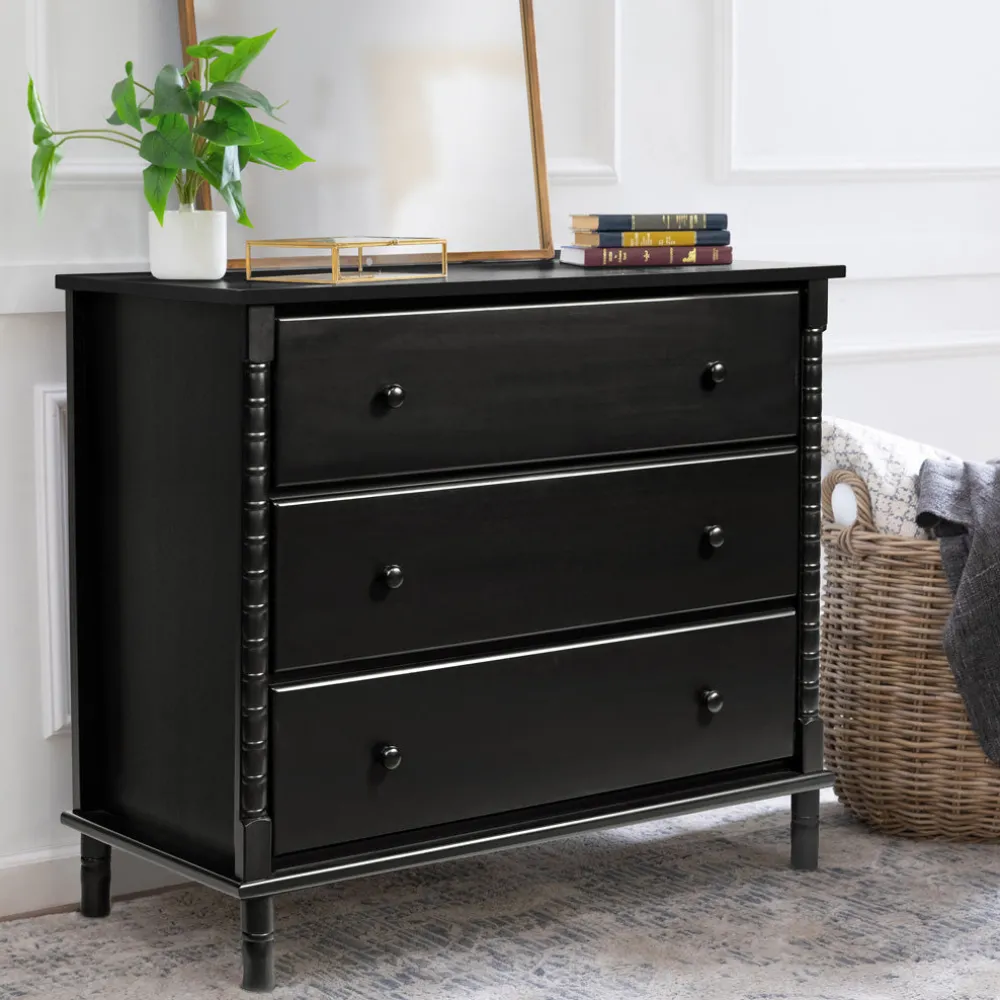 Jenny Lind Spindle 3-Drawer Dresser
