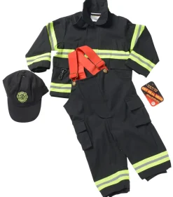 Junior Firefighter Suit Black