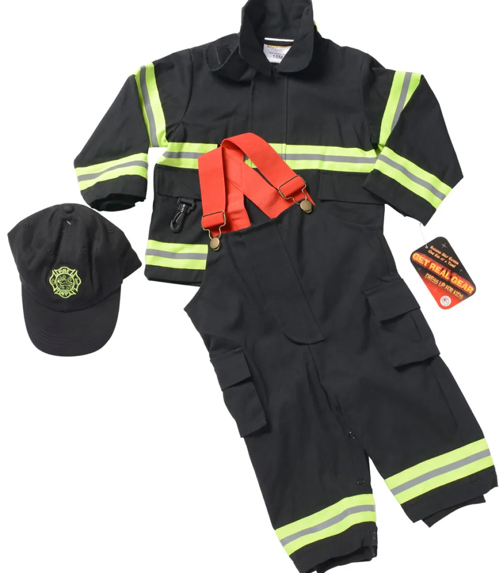 Junior Firefighter Suit Black