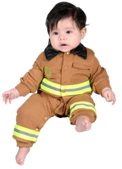 Junior Fire Fighter Suit Tan