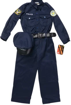 Junior Police Officer Suit with Cap and Belt