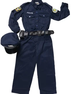 Junior Police Officer Suit with Cap and Belt