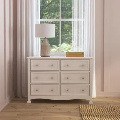 Kalani 6-Drawer Double Wide Dresser