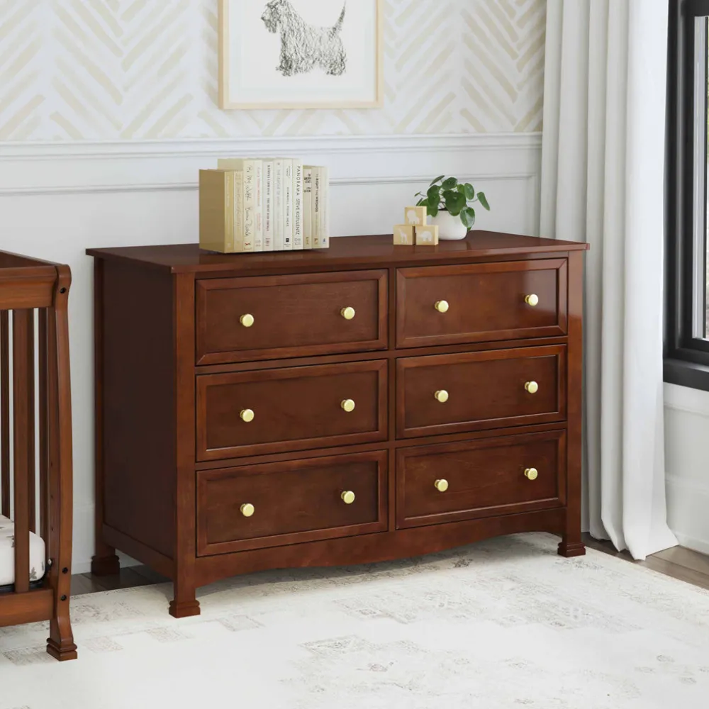 Kalani 6-Drawer Double Wide Dresser