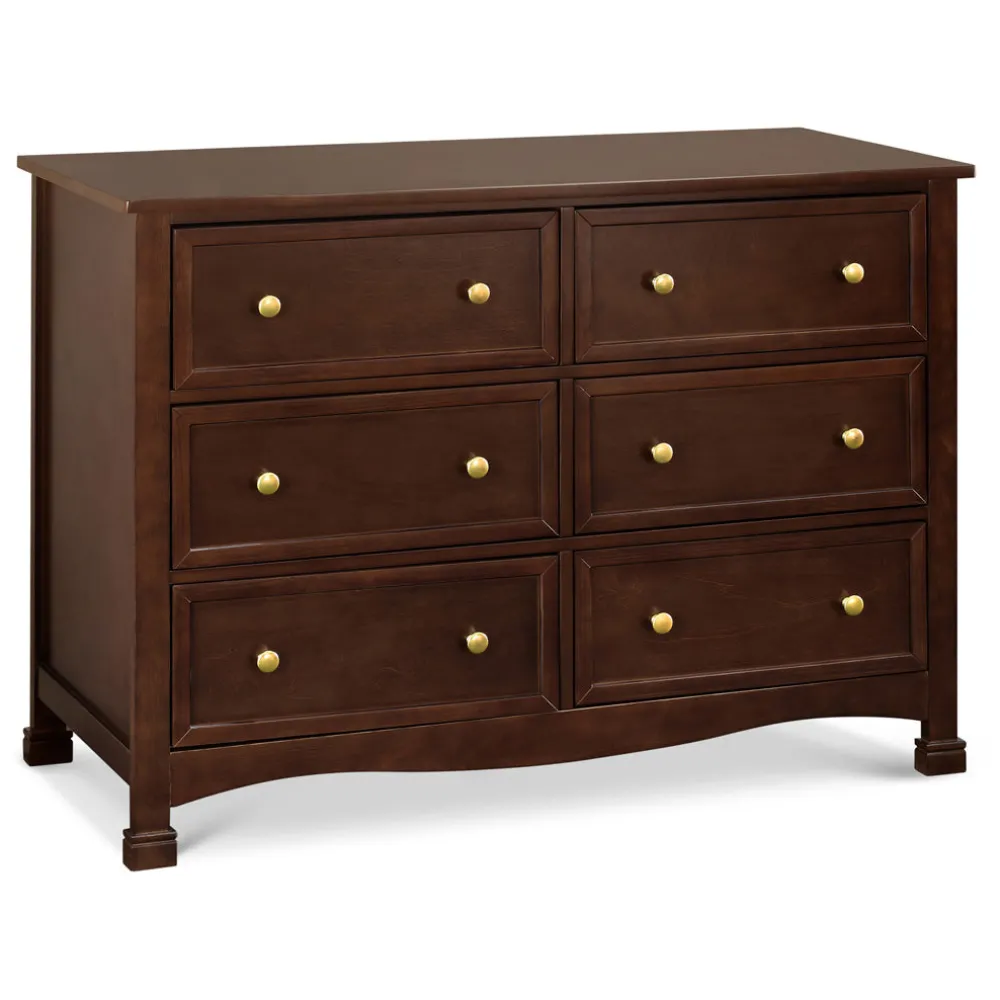 Kalani 6-Drawer Double Wide Dresser