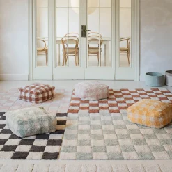 Kitchen Tiles Washable Rug