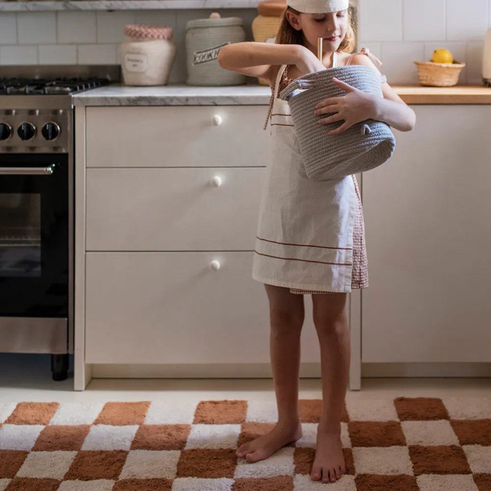 Kitchen Tiles Washable Rug