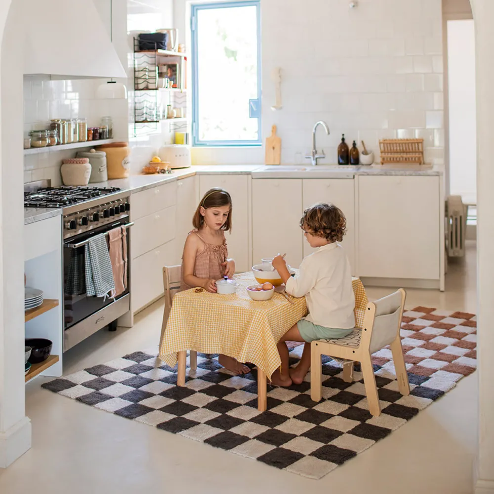 Kitchen Tiles Washable Rug