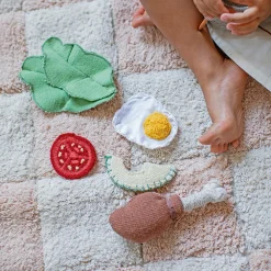 Kitchen Tiles Washable Rug