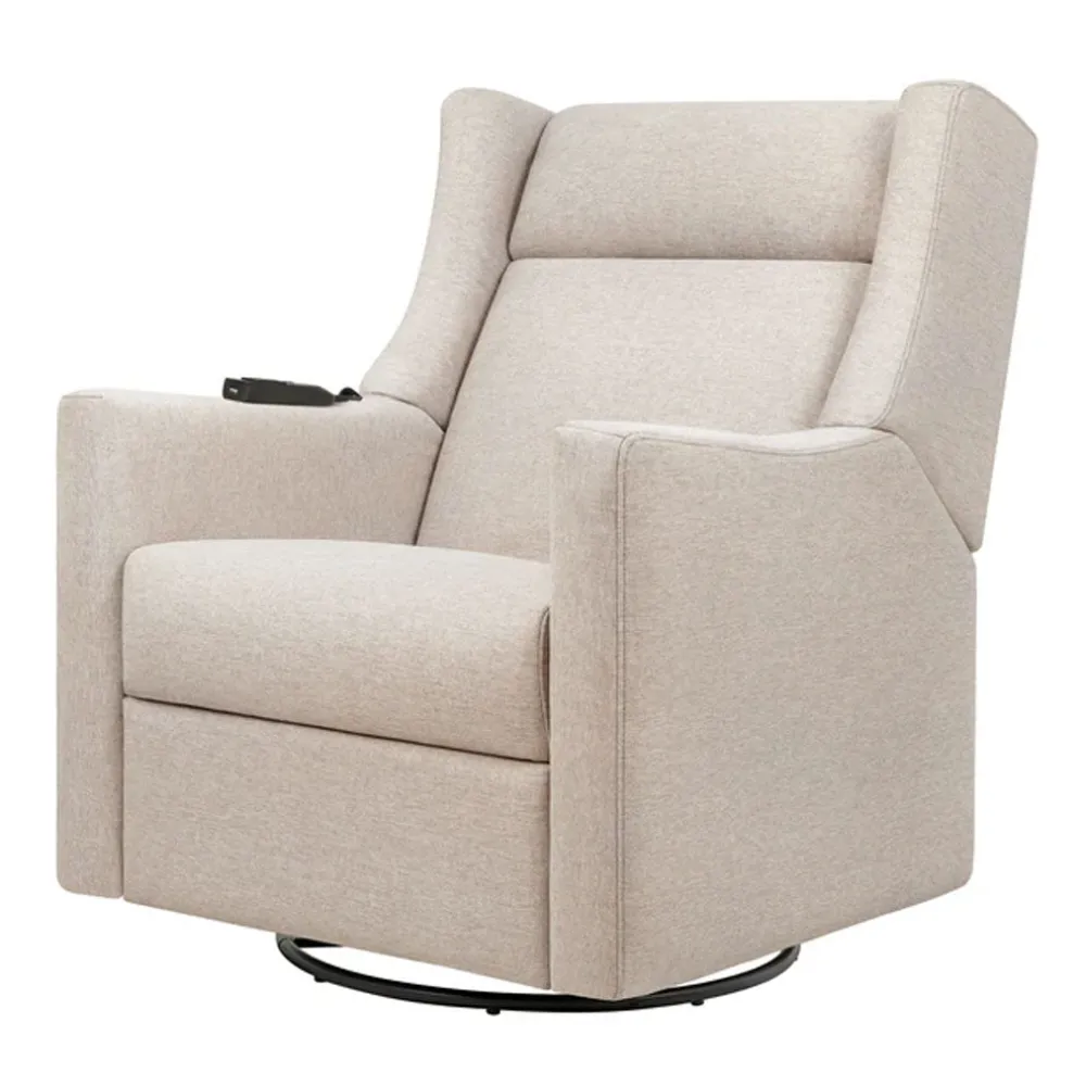 Kiwi Deluxe Power Recliner and Swivel Glider with Heat and Massage