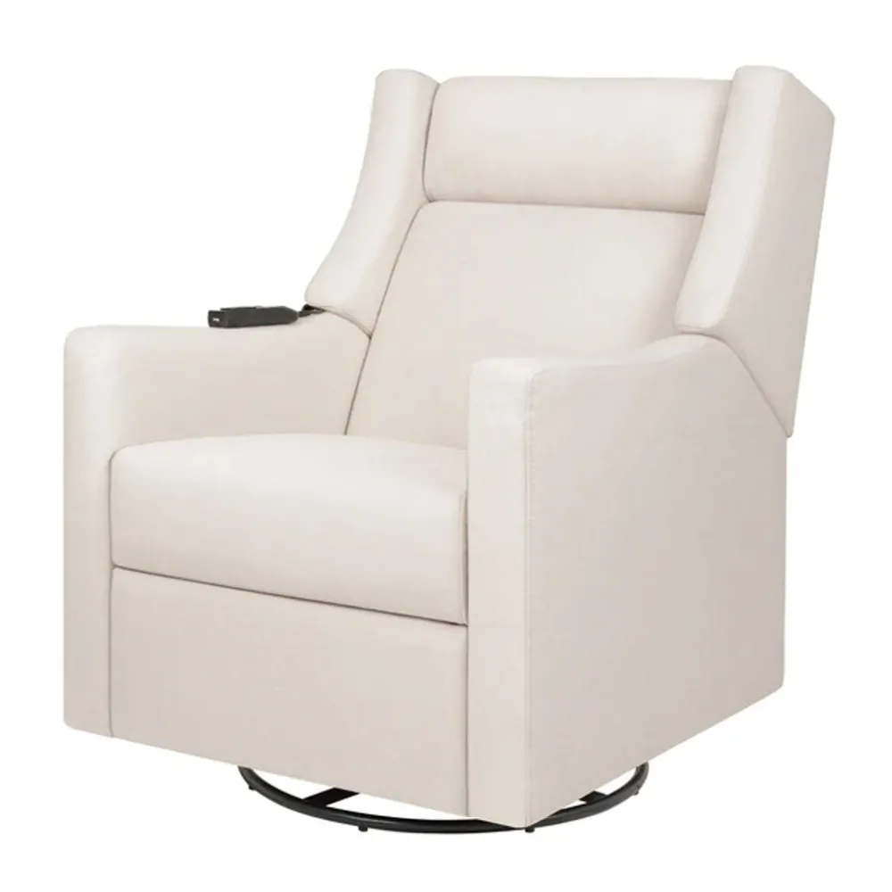 Kiwi Deluxe Power Recliner and Swivel Glider with Heat and Massage