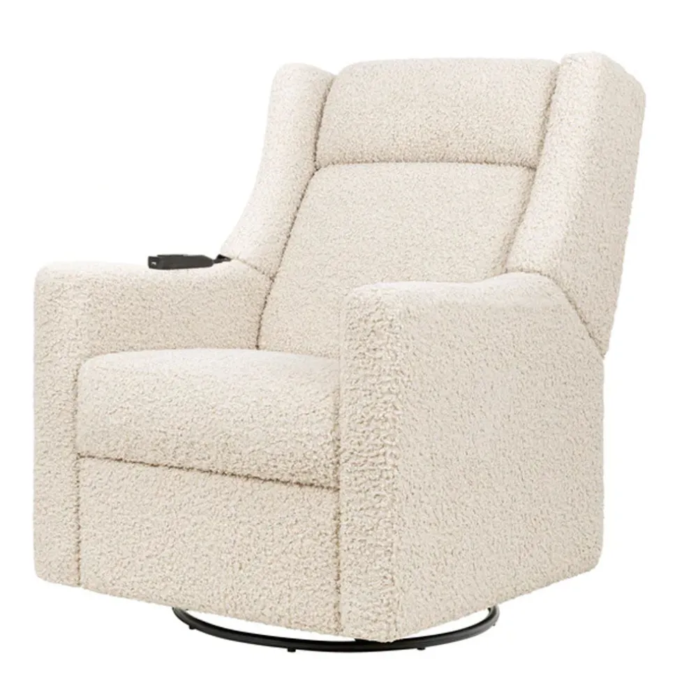 Kiwi Deluxe Power Recliner and Swivel Glider with Heat and Massage