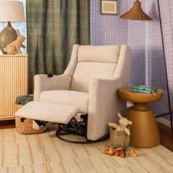 Kiwi Deluxe Power Recliner and Swivel Glider with Heat and Massage