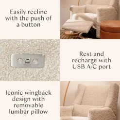 Kiwi Electronic Glider Recliner