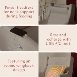 Kiwi Plus Power Recliner & Swivel Glider