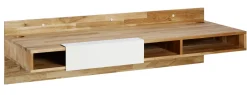LAXSeries Wall Mounted Desk Walnut