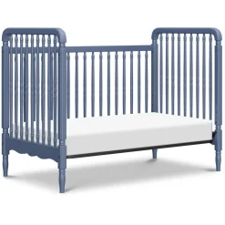 Liberty 3-in-1 Convertible Spindle Crib + Toddler Bed Conversion Kit