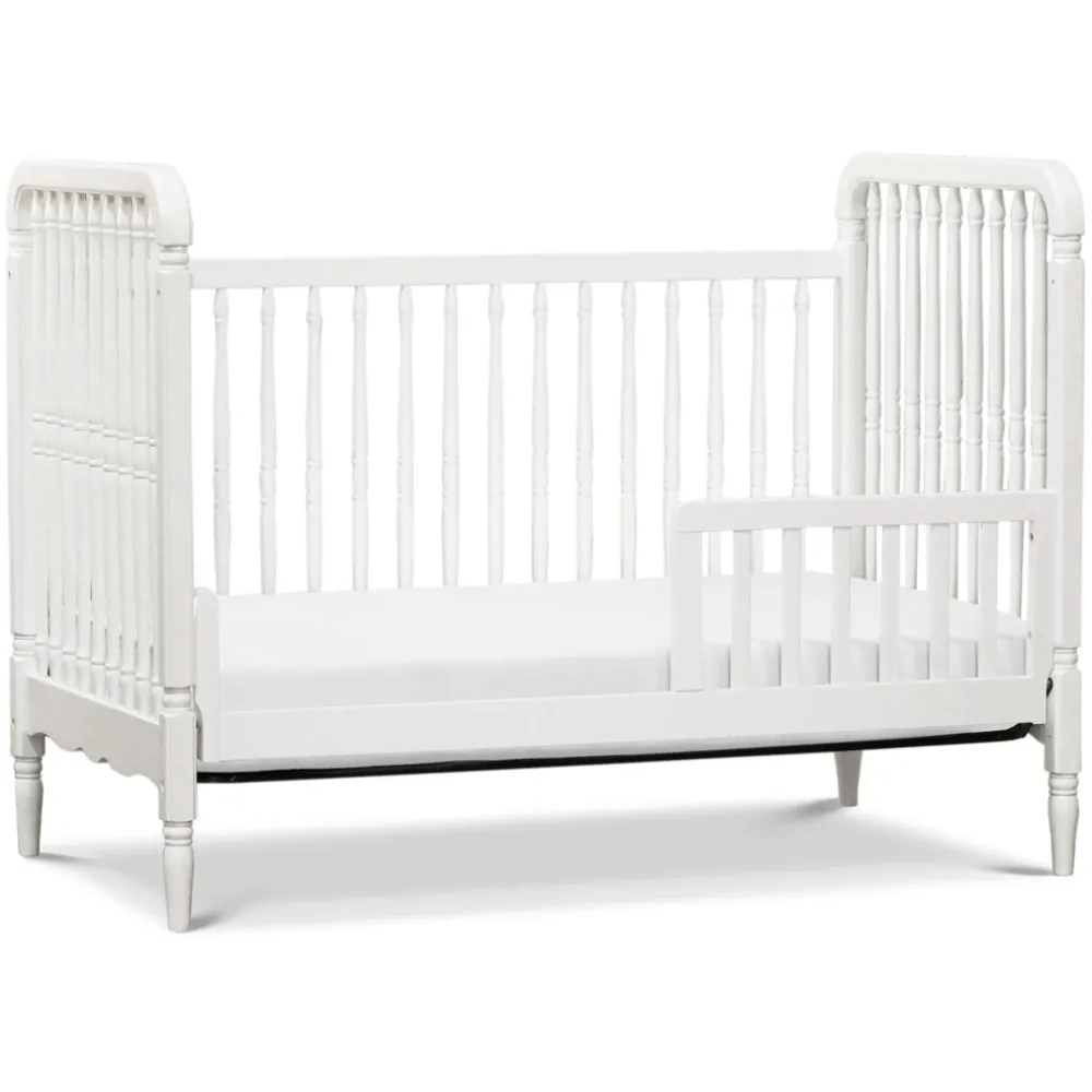 Liberty 3-in-1 Convertible Spindle Crib + Toddler Bed Conversion Kit