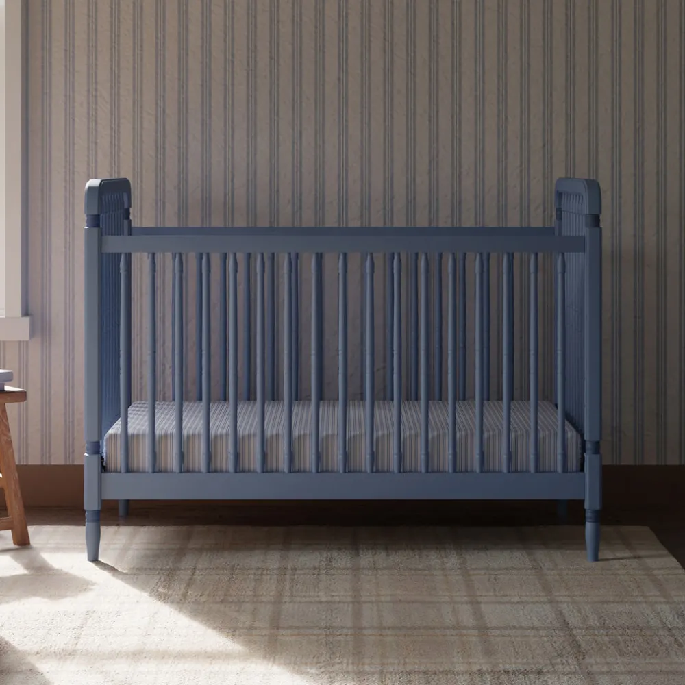 Liberty 3-in-1 Convertible Spindle Crib + Toddler Bed Conversion Kit
