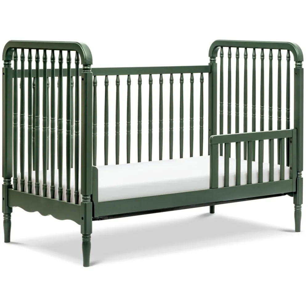 Liberty 3-in-1 Convertible Spindle Crib + Toddler Bed Conversion Kit