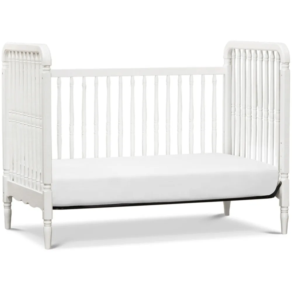 Liberty 3-in-1 Convertible Spindle Crib + Toddler Bed Conversion Kit