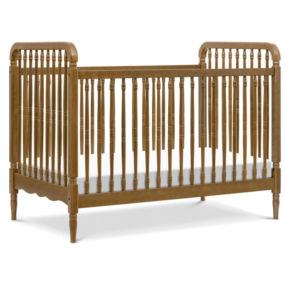 Liberty 3-in-1 Convertible Spindle Crib + Toddler Bed Conversion Kit