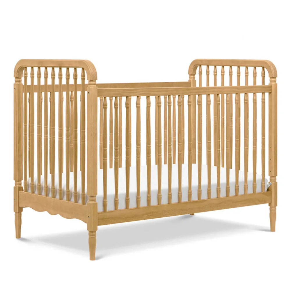 Liberty 3-in-1 Convertible Spindle Crib + Toddler Bed Conversion Kit