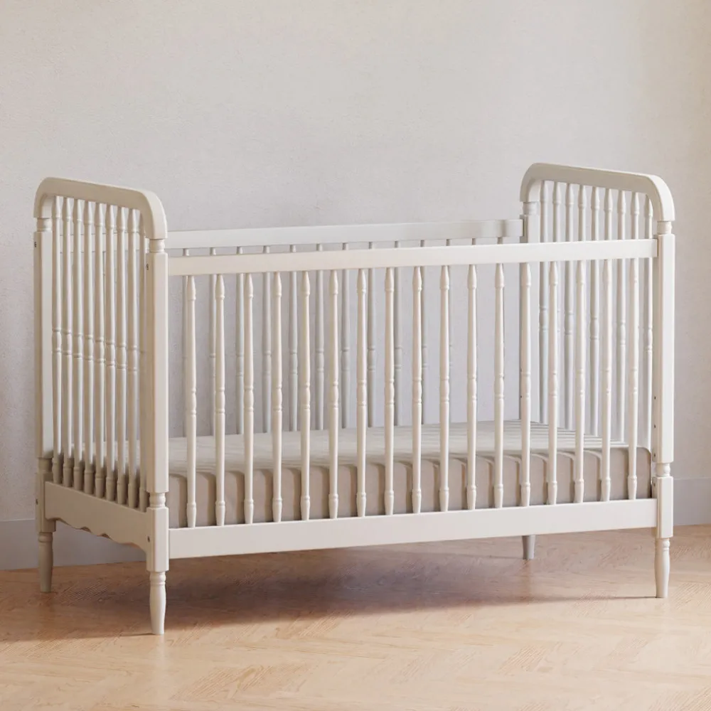 Liberty 3-in-1 Convertible Spindle Crib + Toddler Bed Conversion Kit