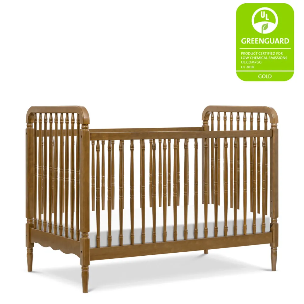 Liberty 3-in-1 Convertible Spindle Crib + Toddler Bed Conversion Kit