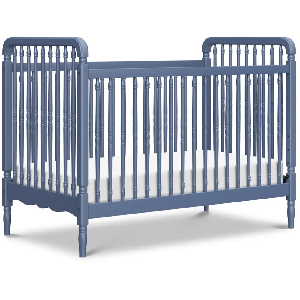 Liberty 3-in-1 Convertible Spindle Crib + Toddler Bed Conversion Kit