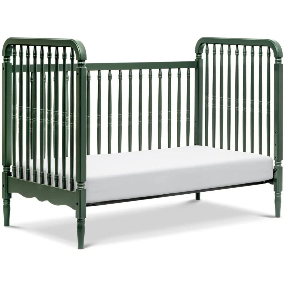 Liberty 3-in-1 Convertible Spindle Crib + Toddler Bed Conversion Kit