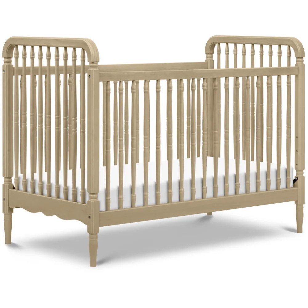 Liberty 3-in-1 Convertible Spindle Crib + Toddler Bed Conversion Kit